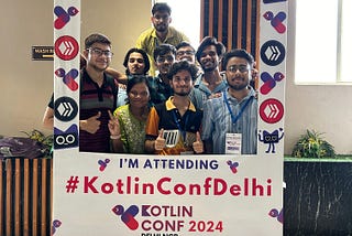 1st Time Volunteer — KotlinConf Dehli NCR