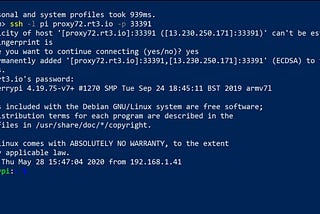 Raspberry Pi: Tutorial on the most secure way to connect to your Pi — Cloud Proxy Server