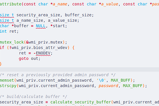 Breaking the Linux kernel ABI to make BIOS option modifications more secure on Dell platforms
