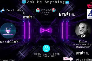 Thank you to the BasedClub forparticipating in Ask Me Anything(AMA) with Bybit English 22 March…