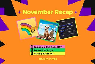 November Recap with The Doge NFT