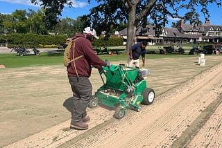 Cool & Wet! Sand Bunker Education, Melting Out, Yellow Tuft, Fairway Research