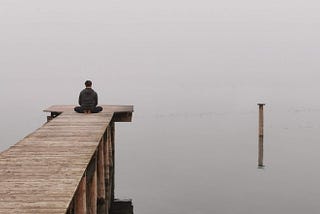 Meditation is about learning to be with yourself — and the world