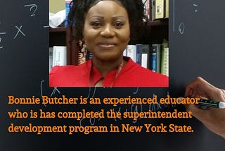 Bonnie Butcher An Experienced Educator