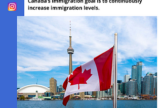 Why does Canada welcome over 400,000 immigrants per year?