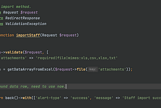 Laravel Import Data From Excel or CSV file by one single function.