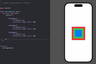 ZStack, VStack, and HStack in SwiftUI