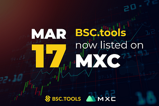BSC.tools (TOOLS) is listing on MXC!