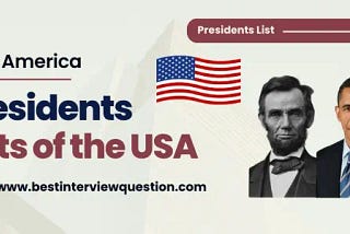 List of all Presidents of the USA