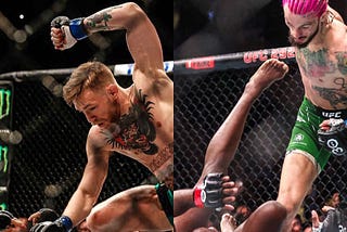 Sean O'Malley's knockout against Aljamain Sterling had striking similarities with Conor McGregor vs.