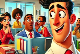 Stop thinking I am drunk! A short story of office politics in the corporate world