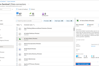 Enabling Data sources to Azure Sentinel