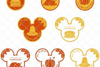 Thanksgiving Mickey Bundle Svg Png, Mouse Fall Thanksgiving SVG, Thanksgiving Cricut Svg, autumn svg, Turkey svg, Mickey Ears Thanksgiving