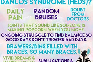 What’s it like having Hypermobile Ehlers-Danlos Syndrome (hEDS)?