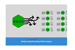 Nodejs Asynchronous Multithreading Web Scraping
