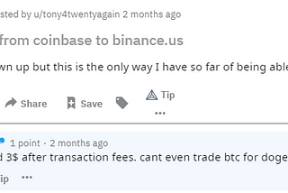 Binance.us and PAYING attention