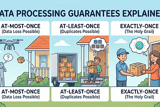 Data Processing Guarantees Explained: Exactly-Once, At-Least-Once, and At-Most-Once