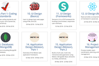 Teaching software engineering with Meteor