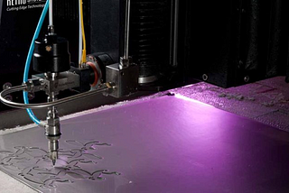 WATER JET MACHINING