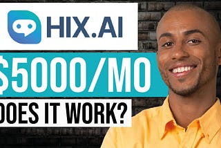 How to Make $5000 Per Month as an HIX AI Affiliate