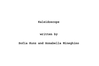 The Kaleidoscope Creators on Writing, Part I