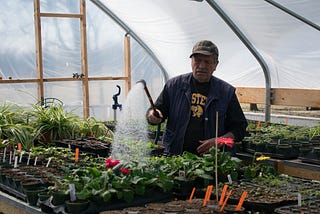 Learning from the master: Gardener educates community