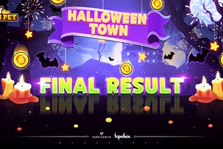 FINAL RESULT — HALLOWEEN TOWN 2022