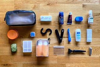 Save space in your carry-on: How to reduce your toiletries on trips and travel light