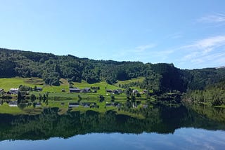 Driving From Bergen to Sogndal Through Flam