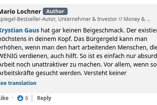 Mario Lochner hat mich blockiert