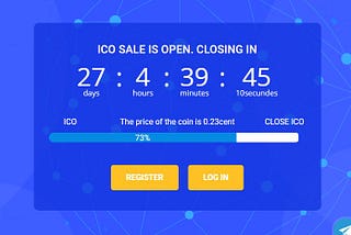 ICO started 
Sale of coins has begun!