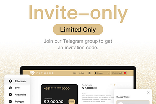 PayWide Invite-Only system