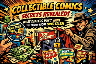 Collectible Comics Secrets Revealed: What Dealers Don’t Want You to Know About Comic Sales