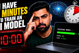 I Have 10 Minutes to Train an AI Model. Here’s Exactly What Happened.