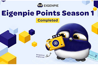 Eigenpie Points 第一季的結束與第二季的開始