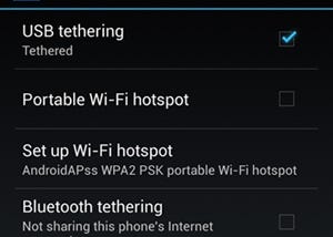 USB TETHERING A MAC TO AN ANDROID PHONE