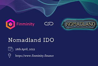 Finminity x Nomadland IDO Partnership