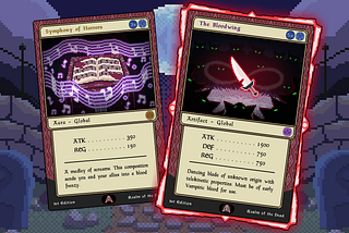 NFT CARDS REVEAL: A Sneak Peak At (2) Cards From the Upcoming Alpha Deck!