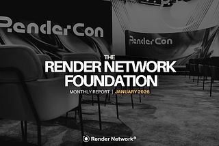 Render Network Foundation Monthly Report — January 2026