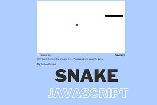 Snake JavaScript
