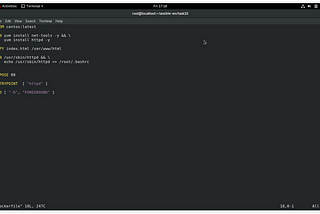 Using an ansible playbook to perform a few tasks on a managed node