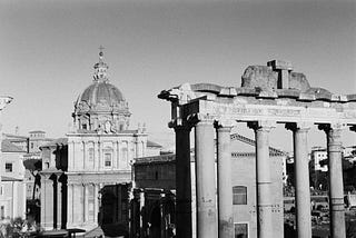 Photographing Rome in Black and White
