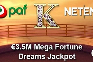 Игрок казино Paf выиграл джекпот NetEnt в размере 3,5 млн. евро