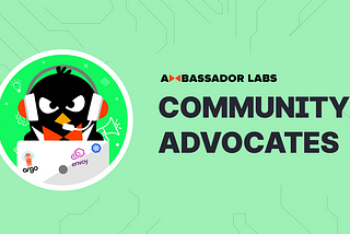 Call for Nominations for Ambassador Community Advocates Program Now Open!