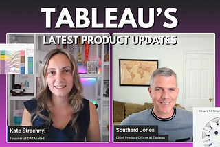 Tableau’s Latest Product Updates