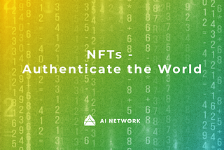 [책에는 없는 Web3] NFTs -Authenticate the World