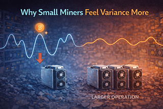 Why Small Miners Feel Variance More — and How Pools Fix That