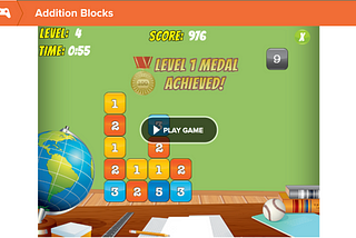 Game Critique 2: Addition Blocks