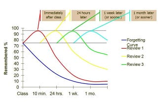 Forgetting curve