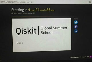 The Qiskit Global Summer School 2020 — My Quantum ‘Awakening’